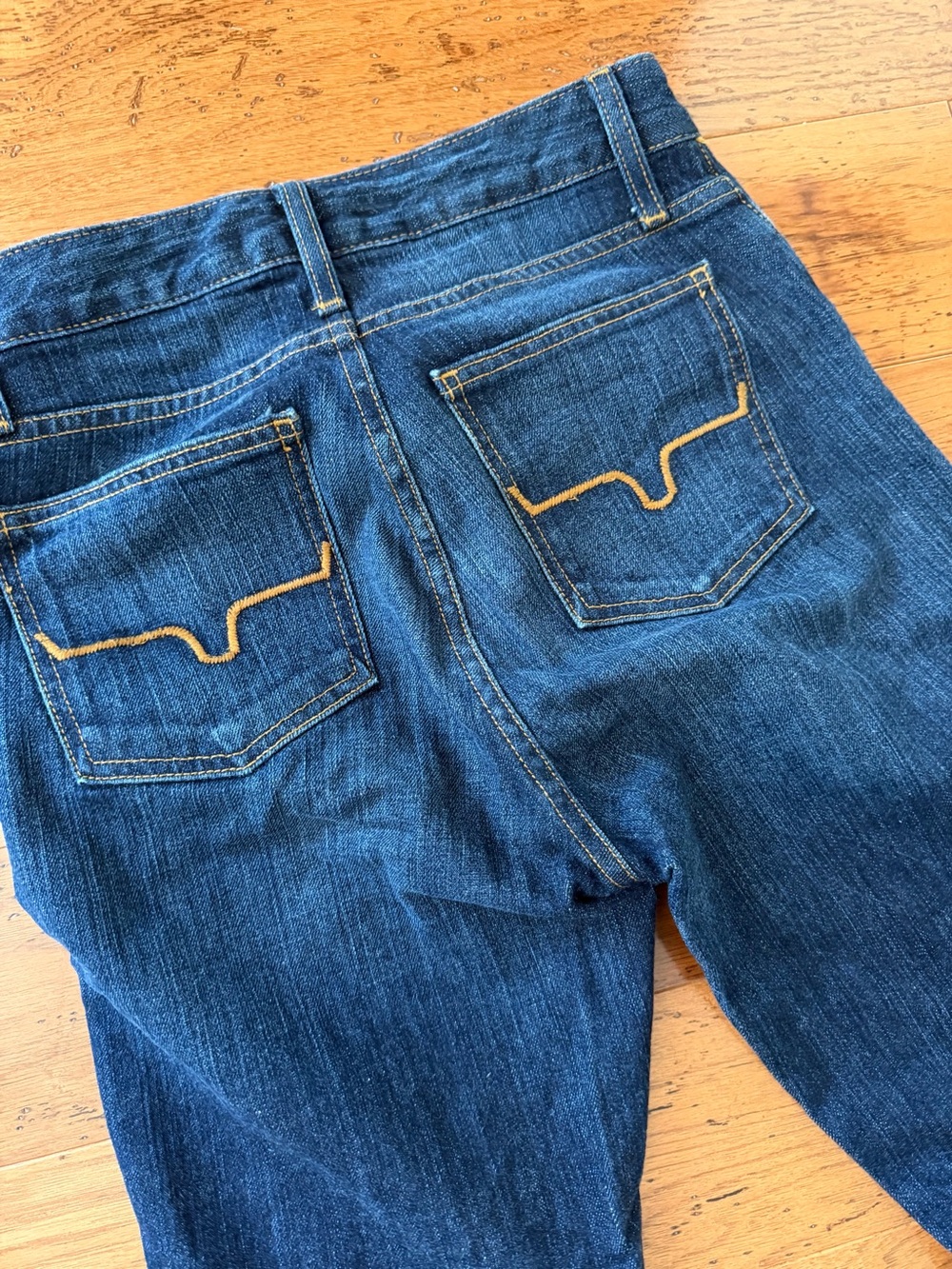 Kimes Ranch Jennifer Dark Blue Flare Jeans - Picture 4 of 7